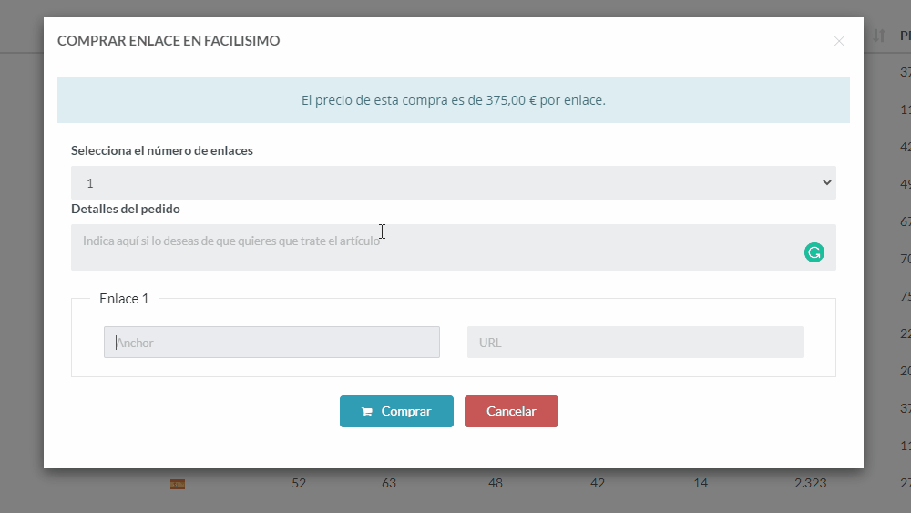 Creando grupos en prensarank