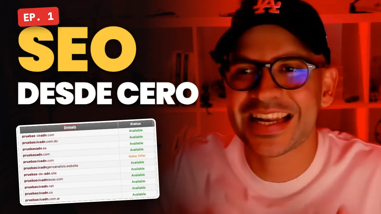 Cómo posicionar una web desde cero (Ep. 1): elegí el nicho y compré un dominio expirado
